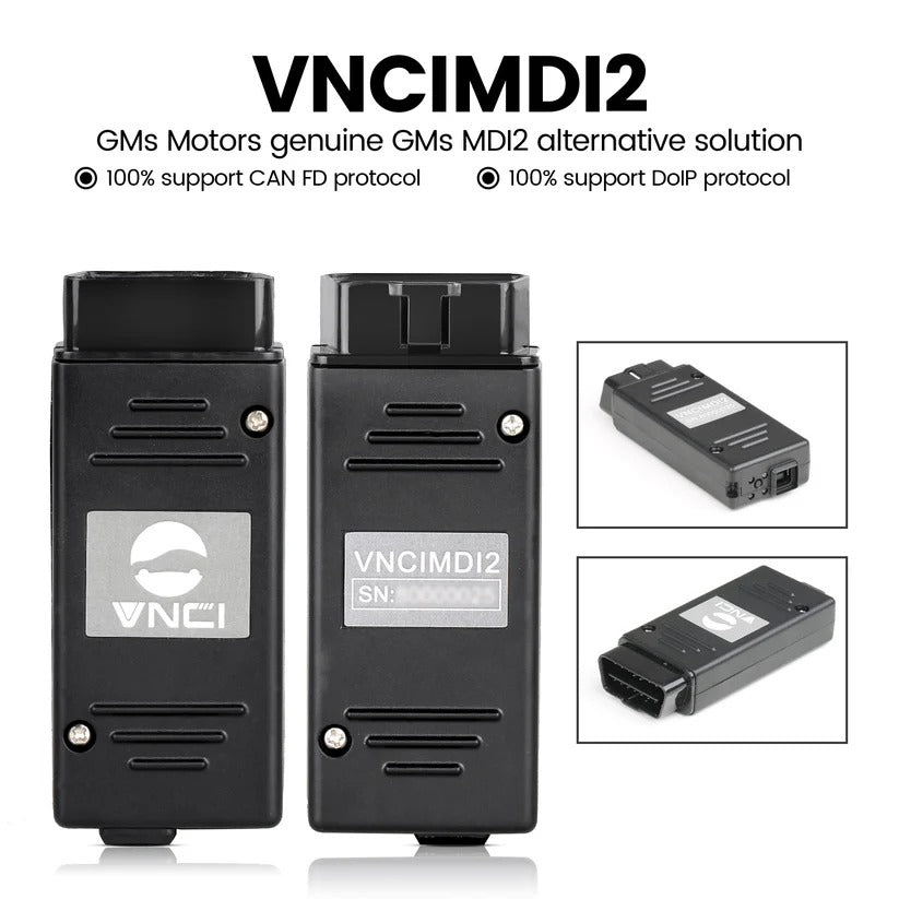 VNCI MDI2 Diagnostic Interface – CAN FD DoIP J2534 VCI
