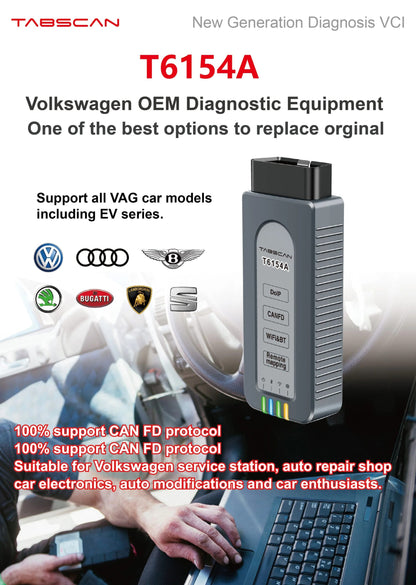 TabScan T6154A Diagnostic Tool – Professional Vehicle Diagnostic Interface