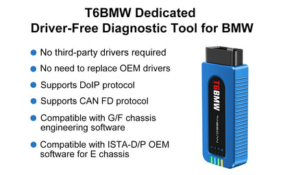 TabScan T6BMW Diagnostic Tool for BMW | Coding & ECU Programming Interface