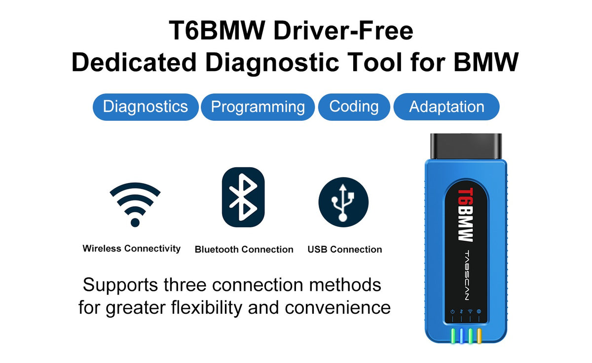 TabScan T6BMW Diagnostic Tool for BMW | Coding & ECU Programming Interface