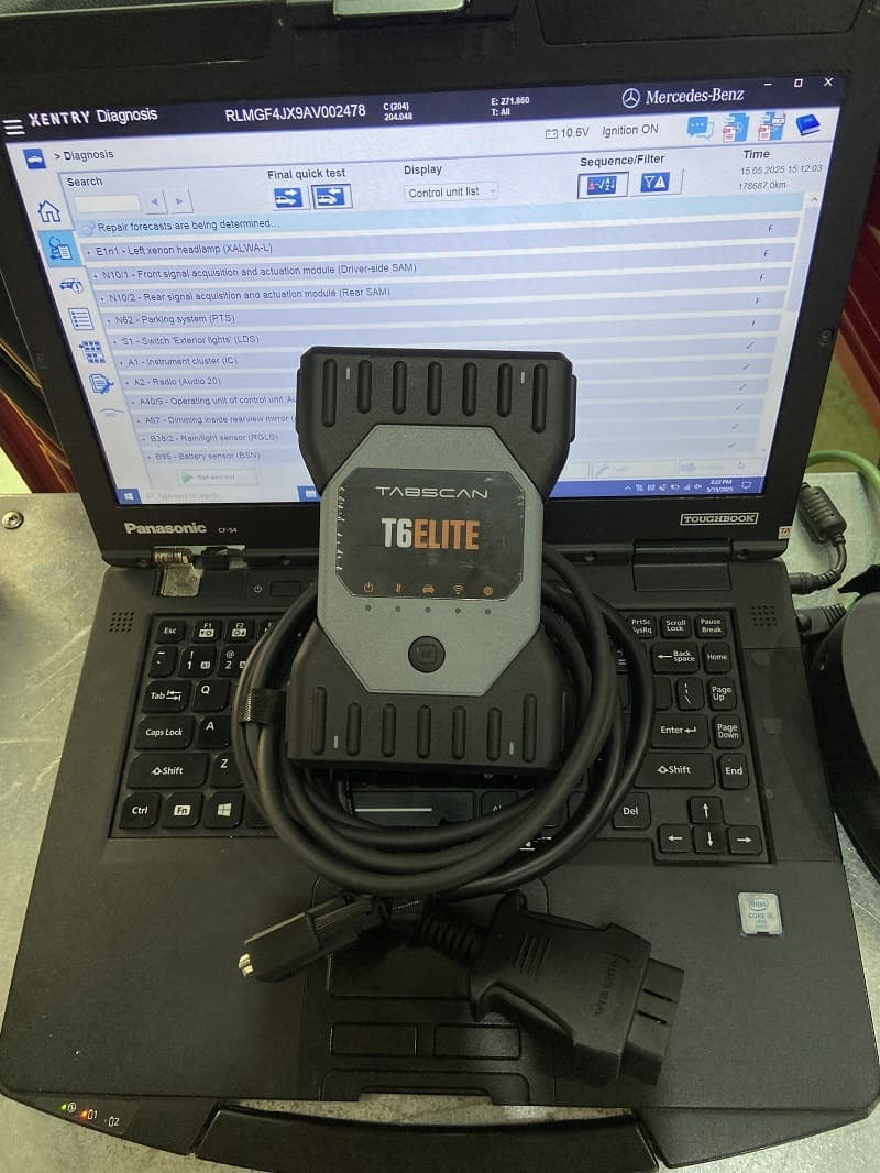 Tabscan T6 Elite: Professional Multi-Brand Diagnostic &amp; Programming Interface
