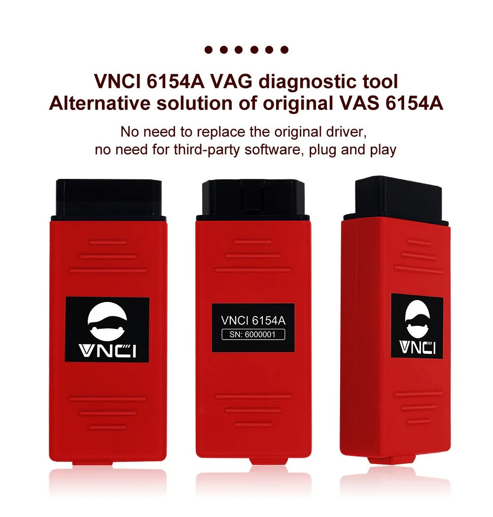 VNCI 6154A Diagnostic Tool for VW Audi Skoda SEAT – CAN FD & DoIP Interface