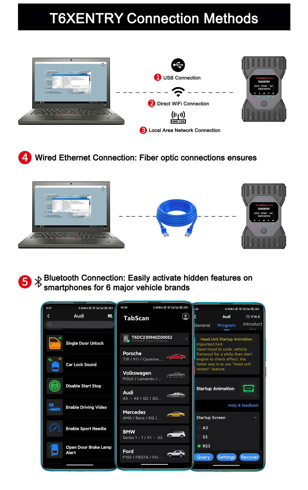 Tabscan T6Xentry – Professional Mercedes-Benz Diagnostic Tool